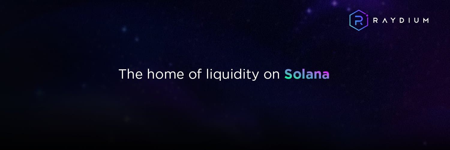 Raydium Twitter banner