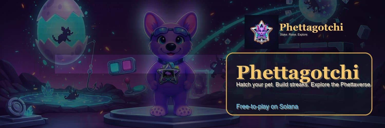 Phettagotchi Twitter banner